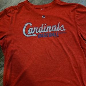 St. Louis Cardinals tshirt XXL majestic